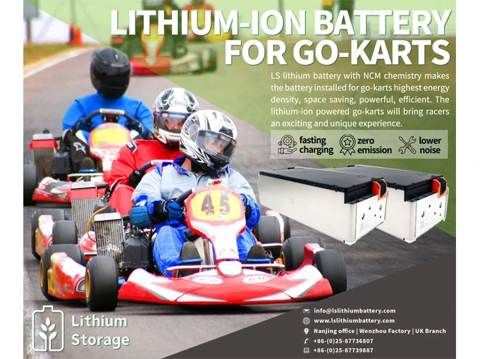 Литиевые накопители Power Go-Karts Переход на электрификацию в Великобританию с помощью литий-ионной технологии